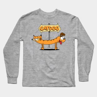 Cat and Dog Long Sleeve T-Shirt